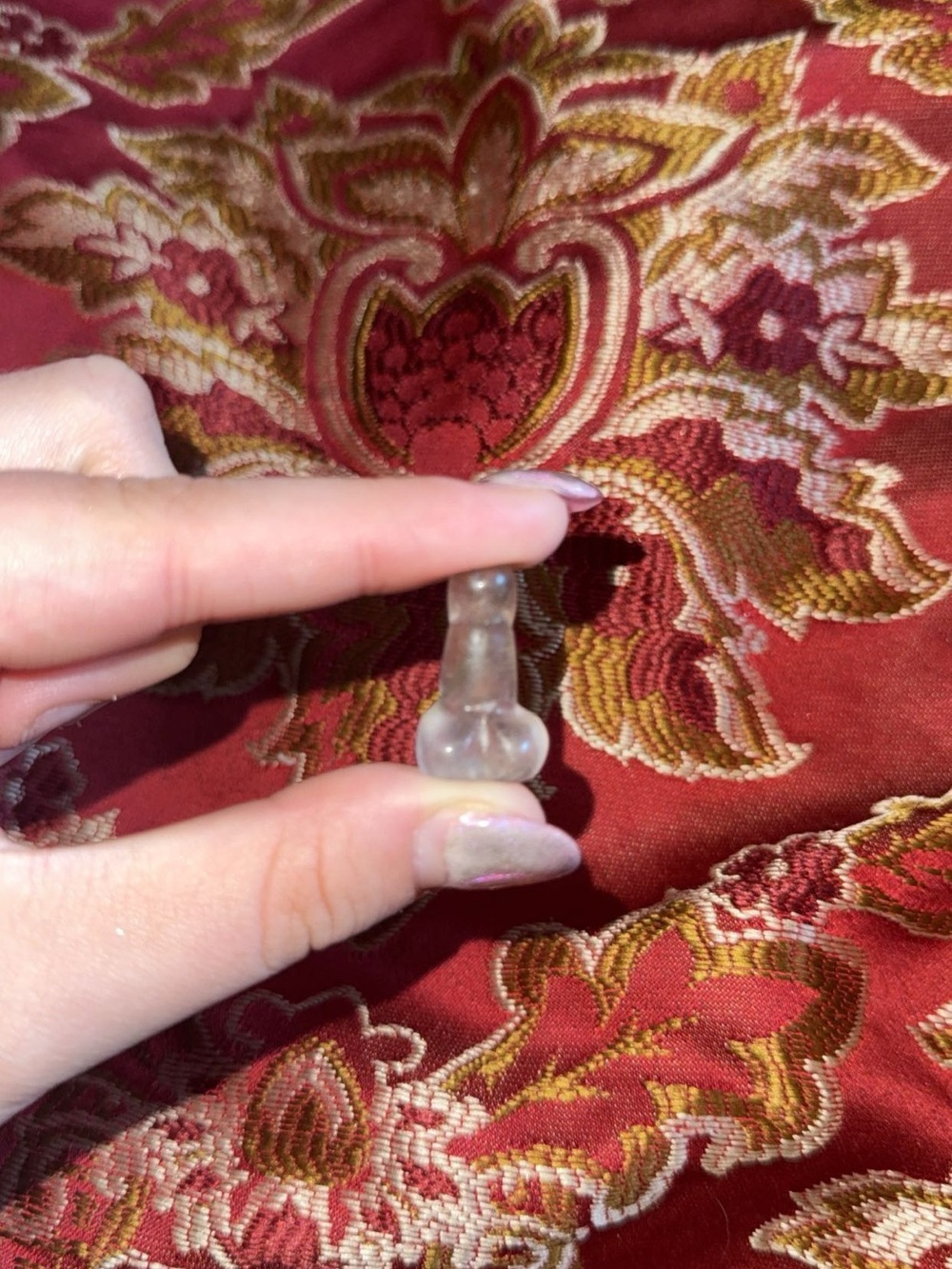 Crystal Fluorite Carving P3nis